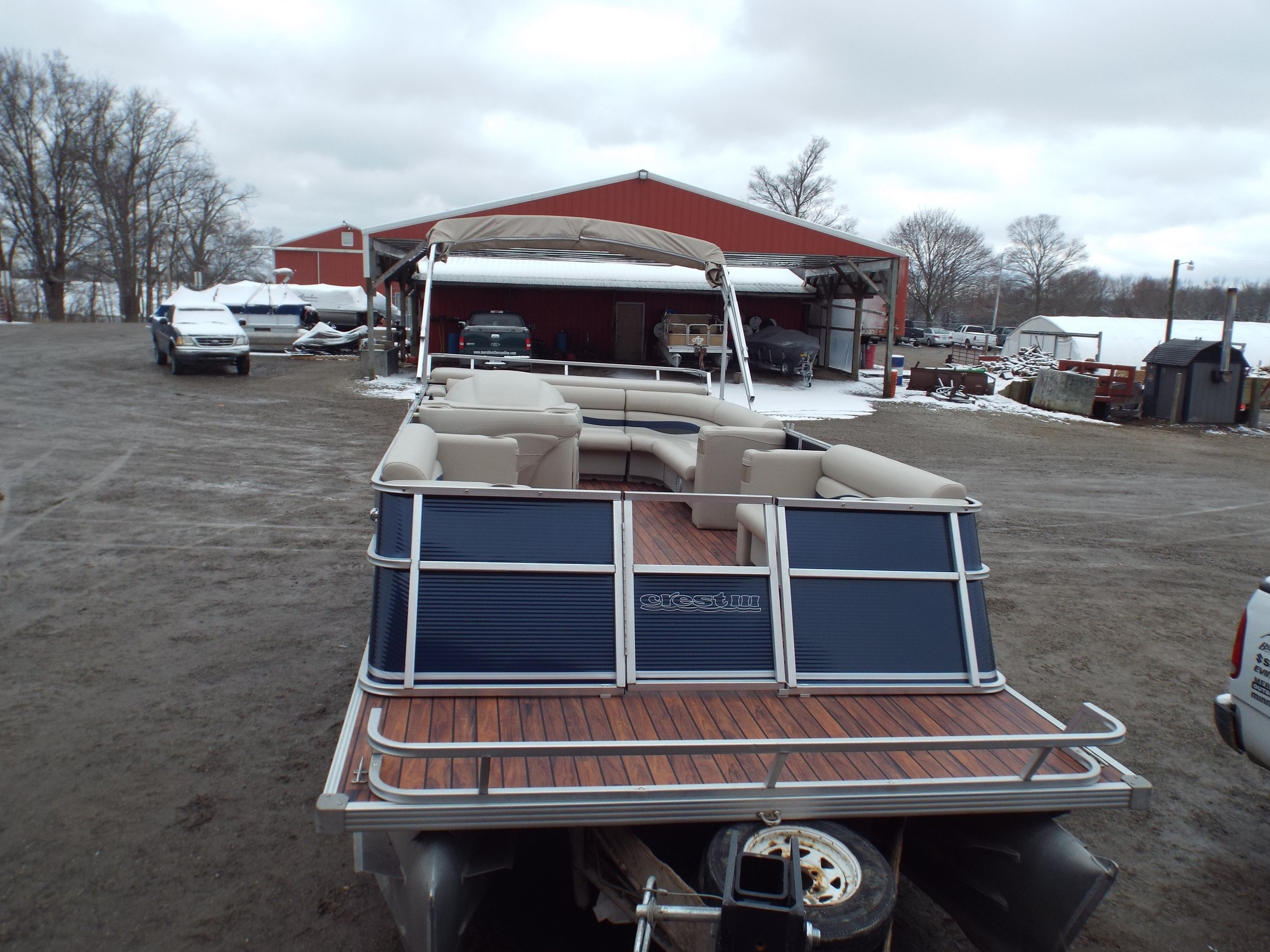 Pontoon Flooring Marsh Brothers, Inc. Quincy Michigan